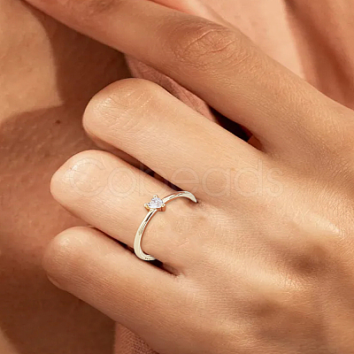 1Pc Brass Finger Rings RJEW-LP0003-53-1