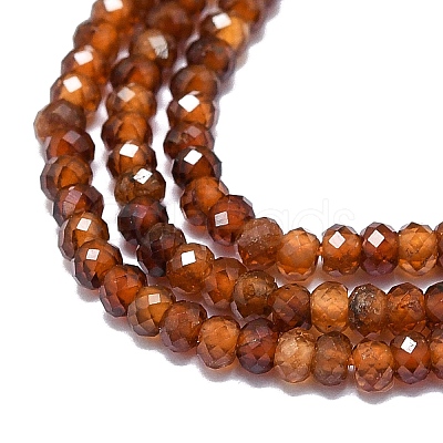 Natural Garnet Beads Strands G-G106-A37-01-1