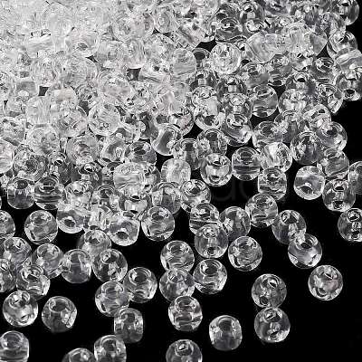 Transparent Acrylic Beads OACR-P032-10C-01-1