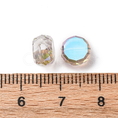 Electroplate Glass Beads EGLA-U003-01A-HR01-1