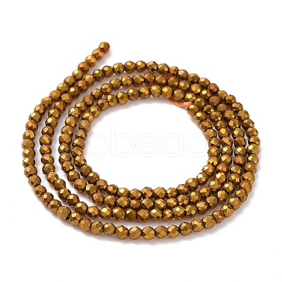 Electroplate Glass Beads Strands LS-GLAA-H021-01A-FP04-1