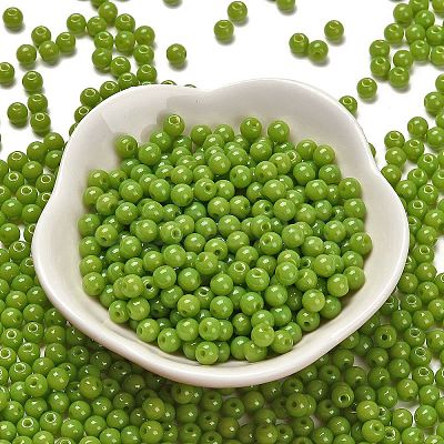 Opaque Colours Glass Seed Beads SEED-C001-02B-09-1