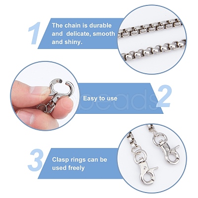 Bag Strap Chains FIND-WH0043-93P-1