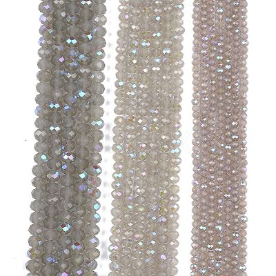 Electroplate Glass Beads Strands EGLA-A044-J6mm-L10-1