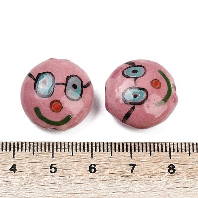 Handmade Porcelain Beads PORC-I029-08D-1