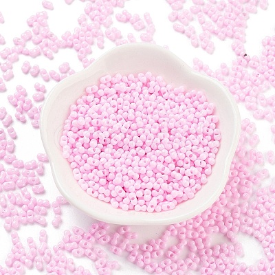 Baking Paint Glass Seed Beads SEED-A033-05K-1