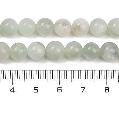 Natural Green Moonstone Beads Strands G-NH0060-A01-01-1