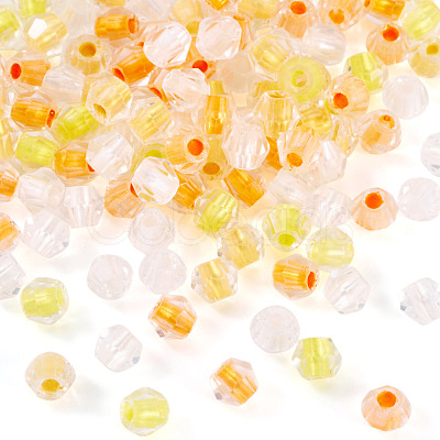 200Pcs Transparent Glass Beads GLAA-TA0003-46-1