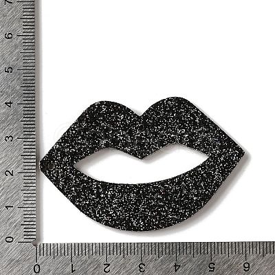 Halloween Imitation Leather Big Pendants FIND-K017-02D-01-1