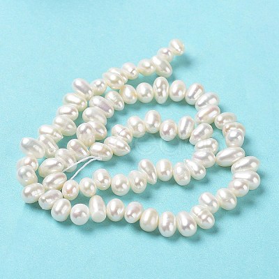 Natural Cultured Freshwater Pearl Beads Strands PEAR-J007-51-1