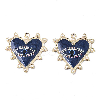 Printed Alloy Pendants X-ENAM-S016-69B-1