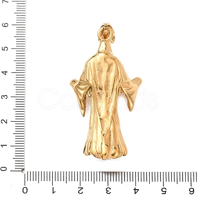 Halloween 304 Stainless Steel Big Pendants STAS-E526-01G-1