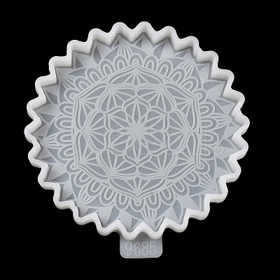Mandala Flower Cup Mat Silicone Molds SIMO-H144-01A-1