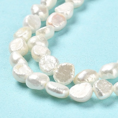 Natural Cultured Freshwater Pearl Beads Strands PEAR-E016-111-1