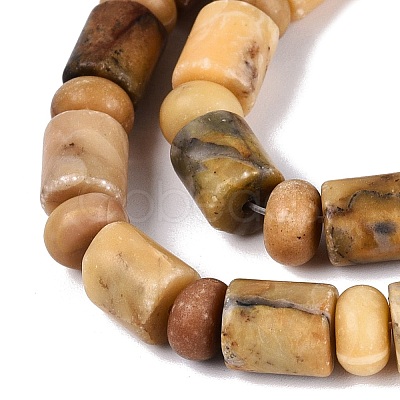 Natural Huanglong Jade Beads Strands G-Q616-09G-1