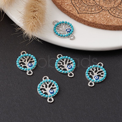 Alloy Enamel Connector Charms FIND-YW0003-46-1