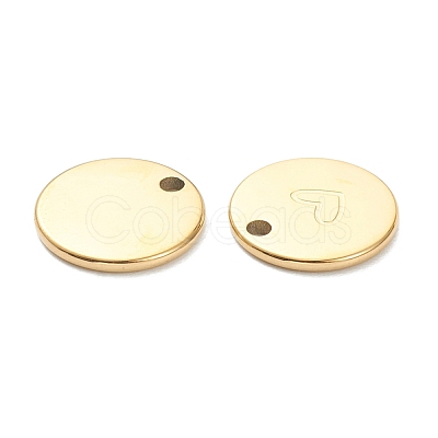 Ion Plating(IP) 304 Stainless Steel Charms STAS-P280-08G-1