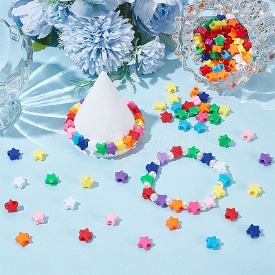 1000Pcs Plastic Beads MACR-SP0002-30-1