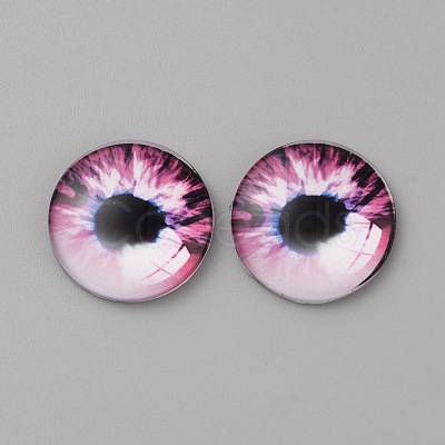 Glass Cabochons GLAA-WH0033-75G-09-1