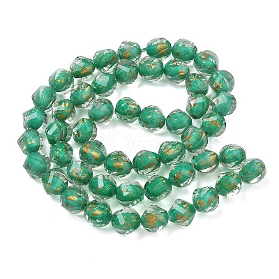 Resin & Glass Beads Strands GG-CBA48D8-01C-1