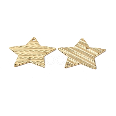 Ion Plating(IP) 304 Stainless Steel Connector Charms STAS-C066-07G-1