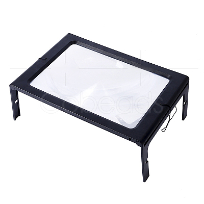 Desktop Foldable Magnifier AJEW-L073-16-1