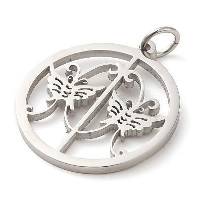 Non-Tarnish 304 Stainless Steel Pendants STAS-C086-05J-P-1