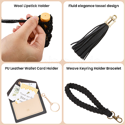 DIY Keychain Kits AJEW-CL0002-85A-1