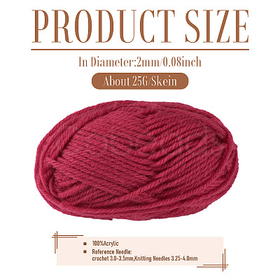 Light Acrylic Fiber Yarn OCOR-TADJ0001-01A-1