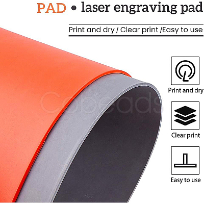 Laserable Rubber DIY-WH0149-34A-1