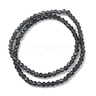 Imitation Austrian Crystal Bead Strands G-M181-4mm-20A-1-1