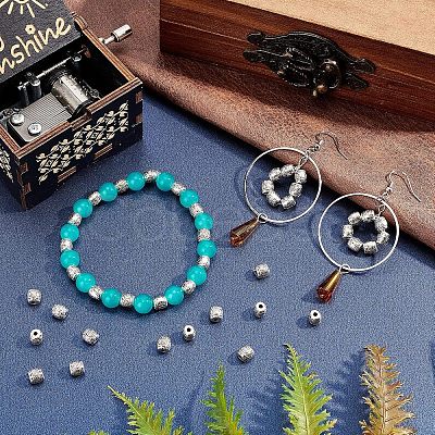 Alloy Tibetan Silver Beads PALLOY-NB0001-21-1