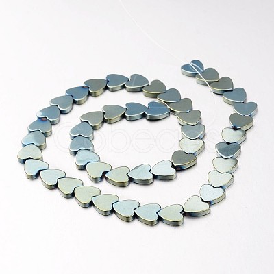 Electroplate Non-magnetic Synthetic Hematite Bead Strands G-F300-23E-07-1