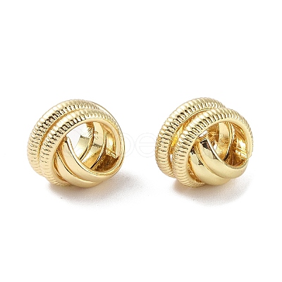 Brass Linking Rings KK-B087-01G-1