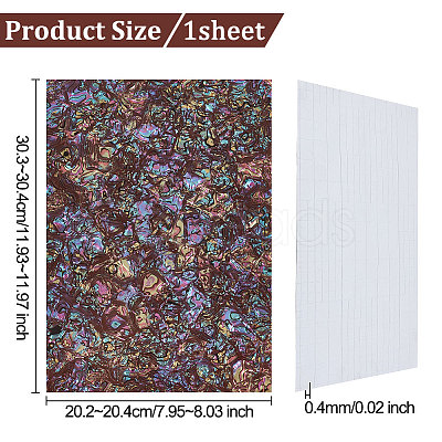 PVC Vinyl Sheets DIY-WH0409-03-1