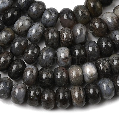 Natural Bamboo Leaf Agate Beads Strands G-A280-A07-01-1