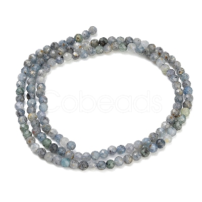 Natural Kyanite Cyanite Disthene Beads Strands GG-CBABEF5-A01-3mm-02-1
