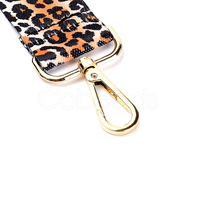 Polyester Adjustable Leopard Pattern Bag Strap FIND-WH0070-35A-1