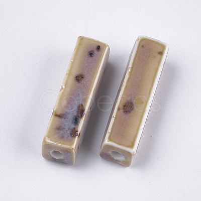 Handmade Porcelain Beads X-PORC-S498-28H-1