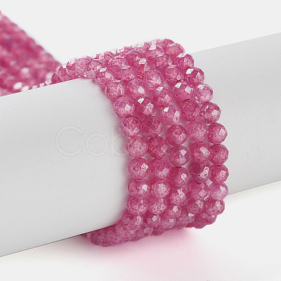 Cubic Zirconia Bead Strands ZIRC-C006-01B-01-1