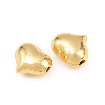 Valentine's Day Brass Beads KK-H292-51B-G-1
