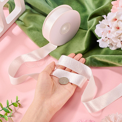 1 Roll Imitation Leather Polyester Ribbon LC-TA0001-02C-1