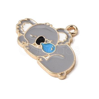 Alloy Enamel Pendants AL-CBA2C8B-01B-G-1