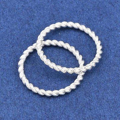 Brass Soldered Closed Jump Rings KK-K253-15E-03S-1