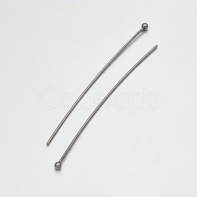 Brass Ball Head Pins KK-E647-18B-40mm-1