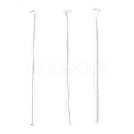Brass Flat Head Pins KK-N254-47B-S-1