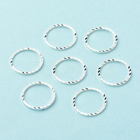 Brass Linking Rings KK-F831-018E-S-RS-1