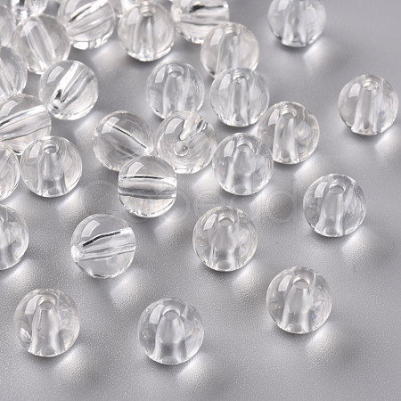 Transparent Acrylic Beads MACR-S370-A10mm-205-1