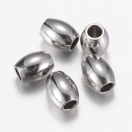 Tarnish Resistant 304 Stainless Steel Spacer Beads STAS-G071-59P-1