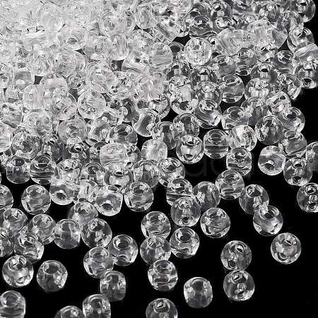 Transparent Acrylic Beads OACR-P032-10C-01-1